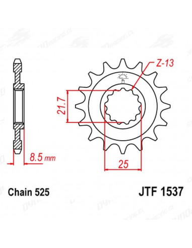 PIÑON DE ATAQUE KAWASAKI (16-DIENTES)...