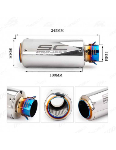 ESCAPE REPLICA AAA CORTO + LOGO LASER