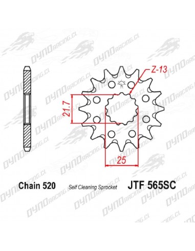 PIÑON YAMAHA R3 MT03 (14-DIENTES)SC